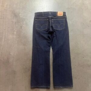 Y2K Levi's 517 men's dark wash bootcut jeans skater wide leg flare‎ 38 2007